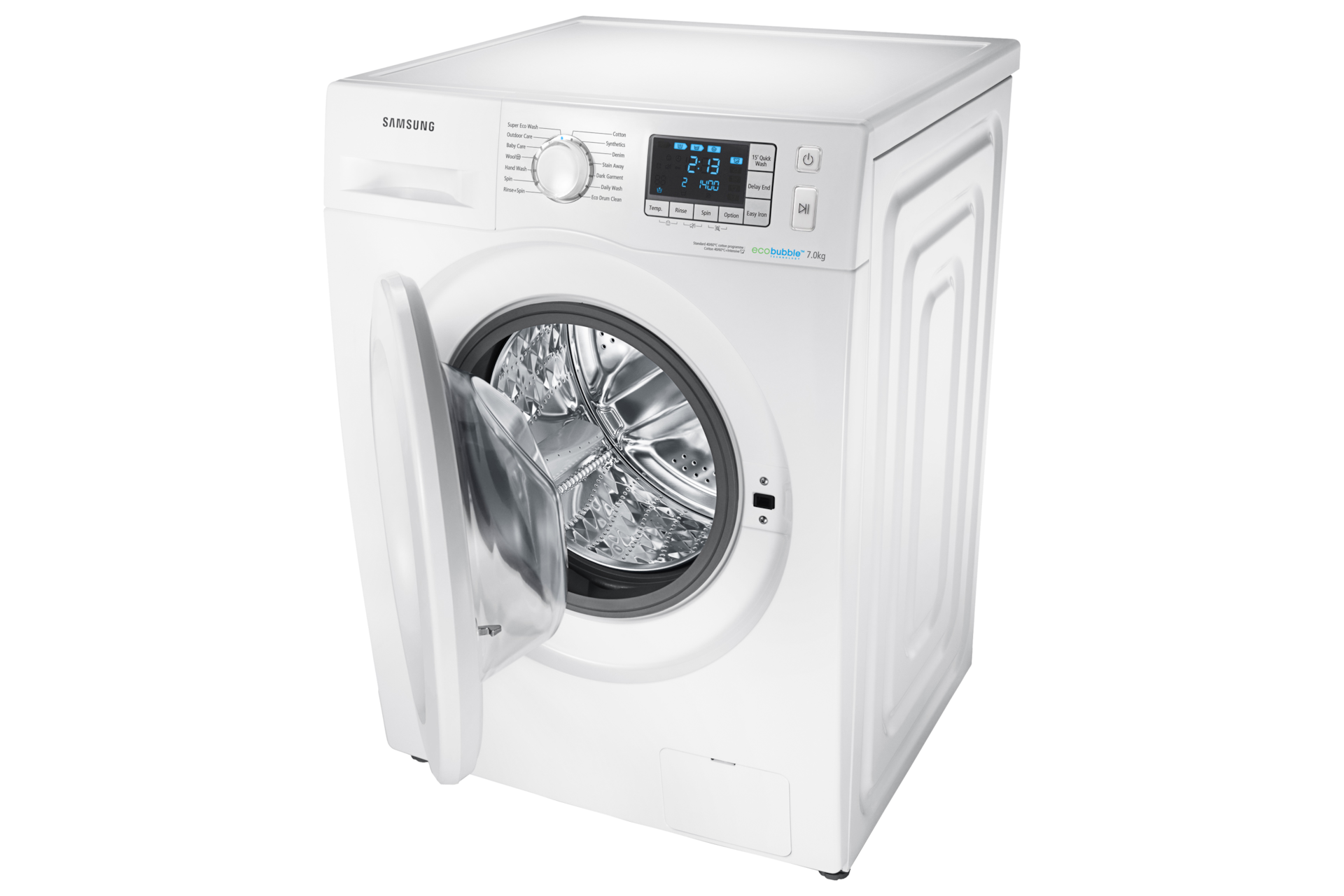 Samsung Washing Machine with ecobubble™, 7 kg Samsung UK