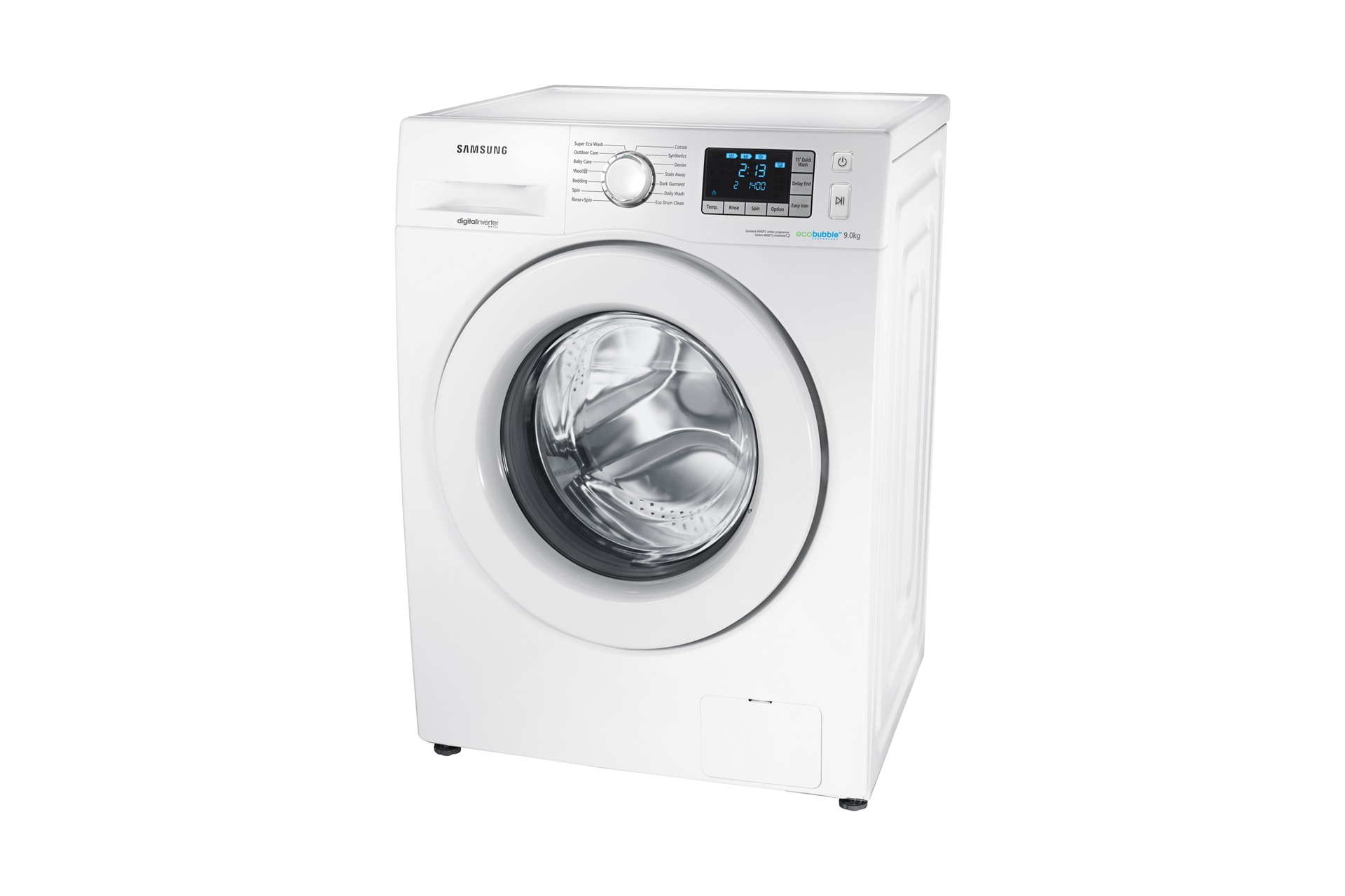 Samsung WF90F5E3U4W 9kg ecobubble Washing Machine