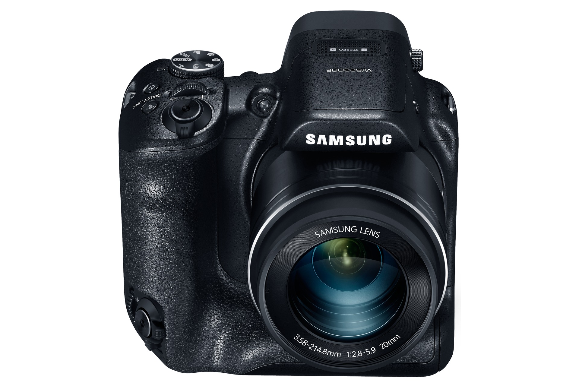 WB2200F 16MP Digital Camera with 60x optical zoom Black SAMSUNG UK