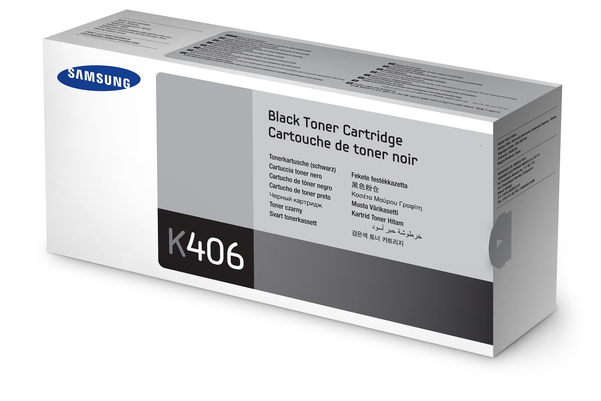 Samsung CLT-K406S/ELS Black Toner Cartridge - Samsung UK