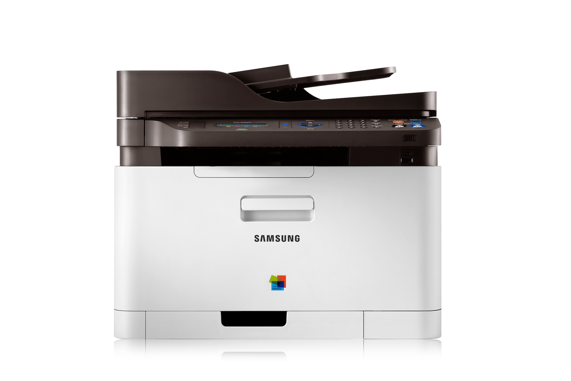 CLX-3305FN 1 Front Silver