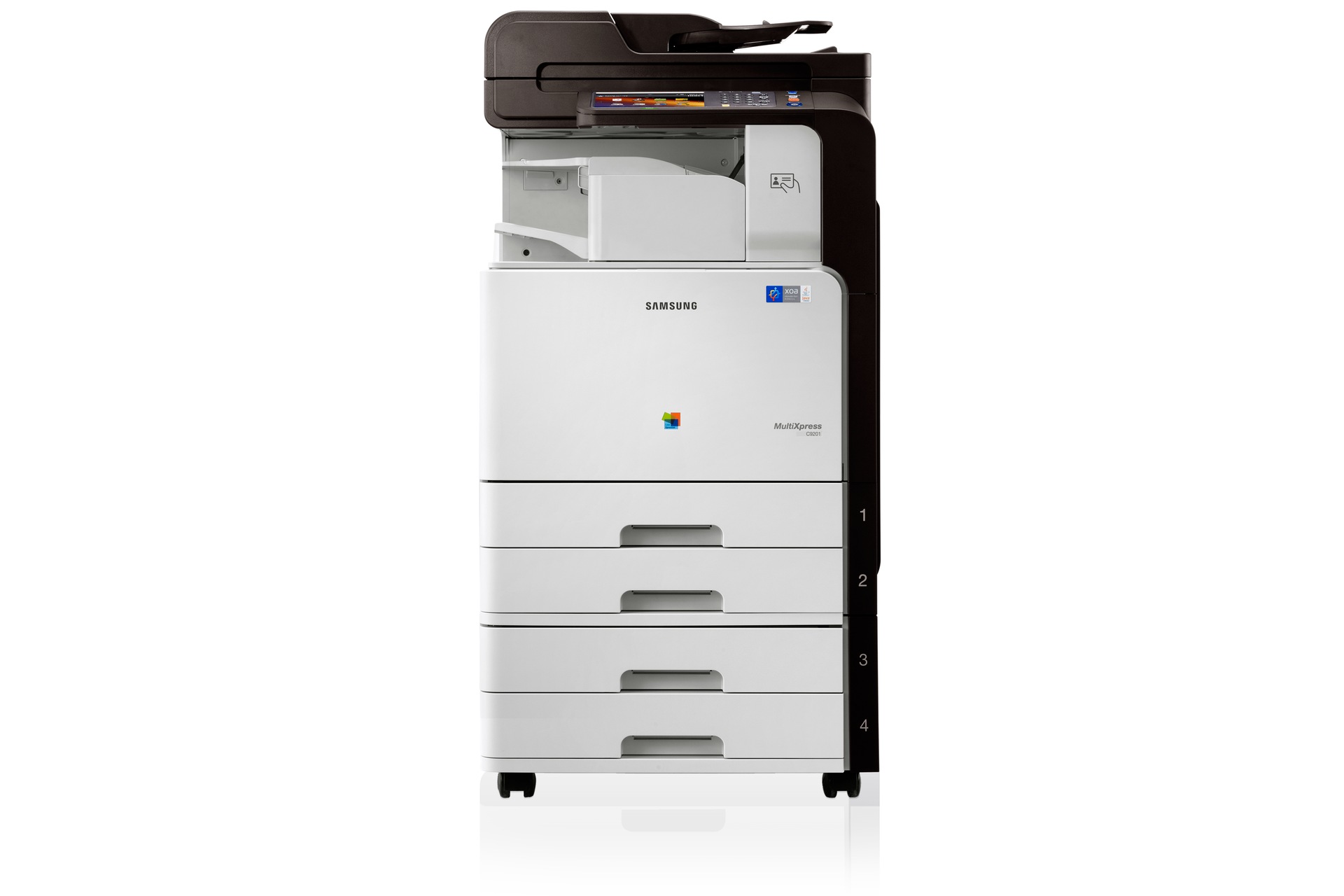 CLX-9201NA 2 Front Logo white