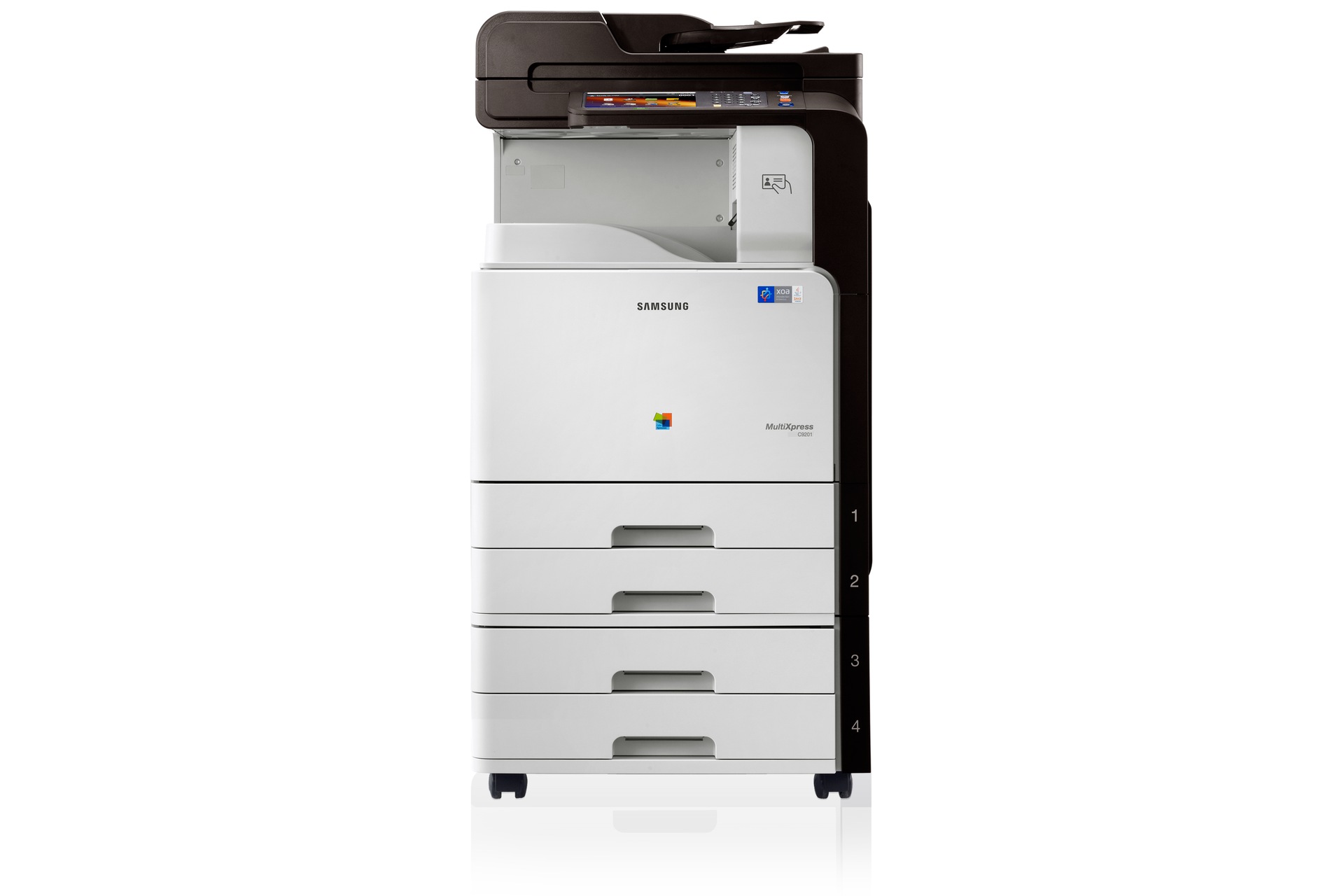 CLX-9201NA 4 Front Basic-Logo white