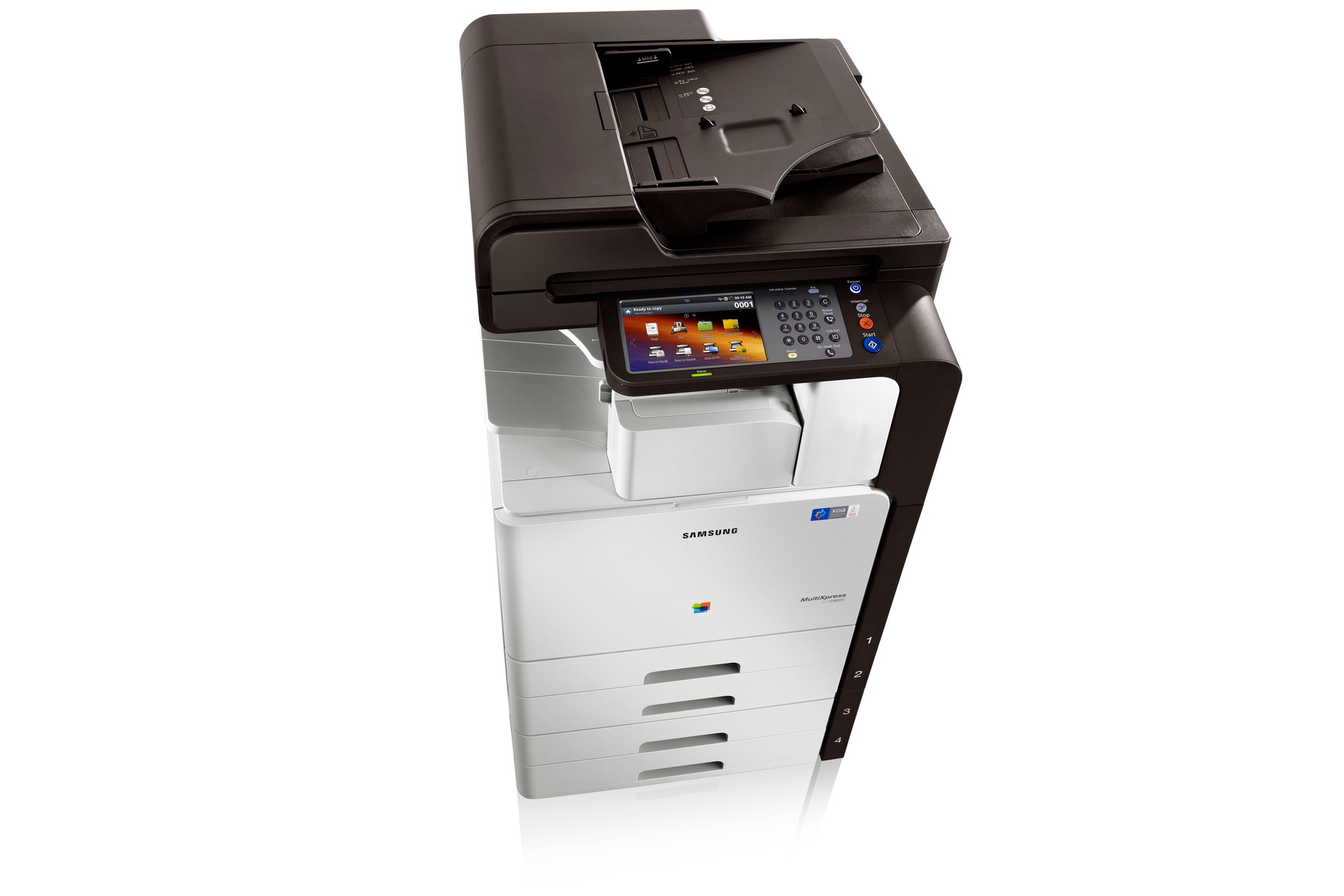CLX-9201NA 23 Front Angle-Dynamic white