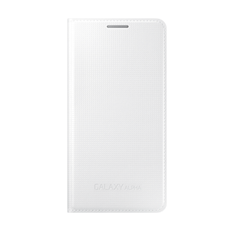 EF-FG850B Galaxy ALPHA Flip Cover (White)