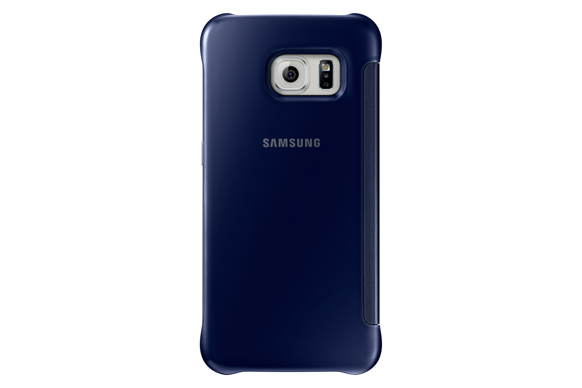 Galaxy S6 edge Clear View Cover / Case (Blue / Black