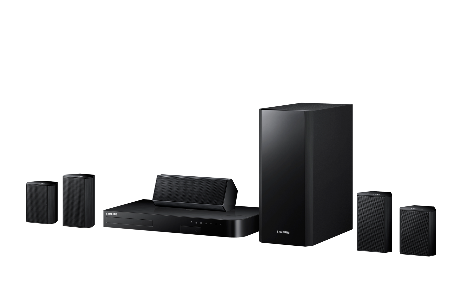 Samsung Ht H5500 5 Speaker 3d Blu Ray And Dvd Home Theatre System 