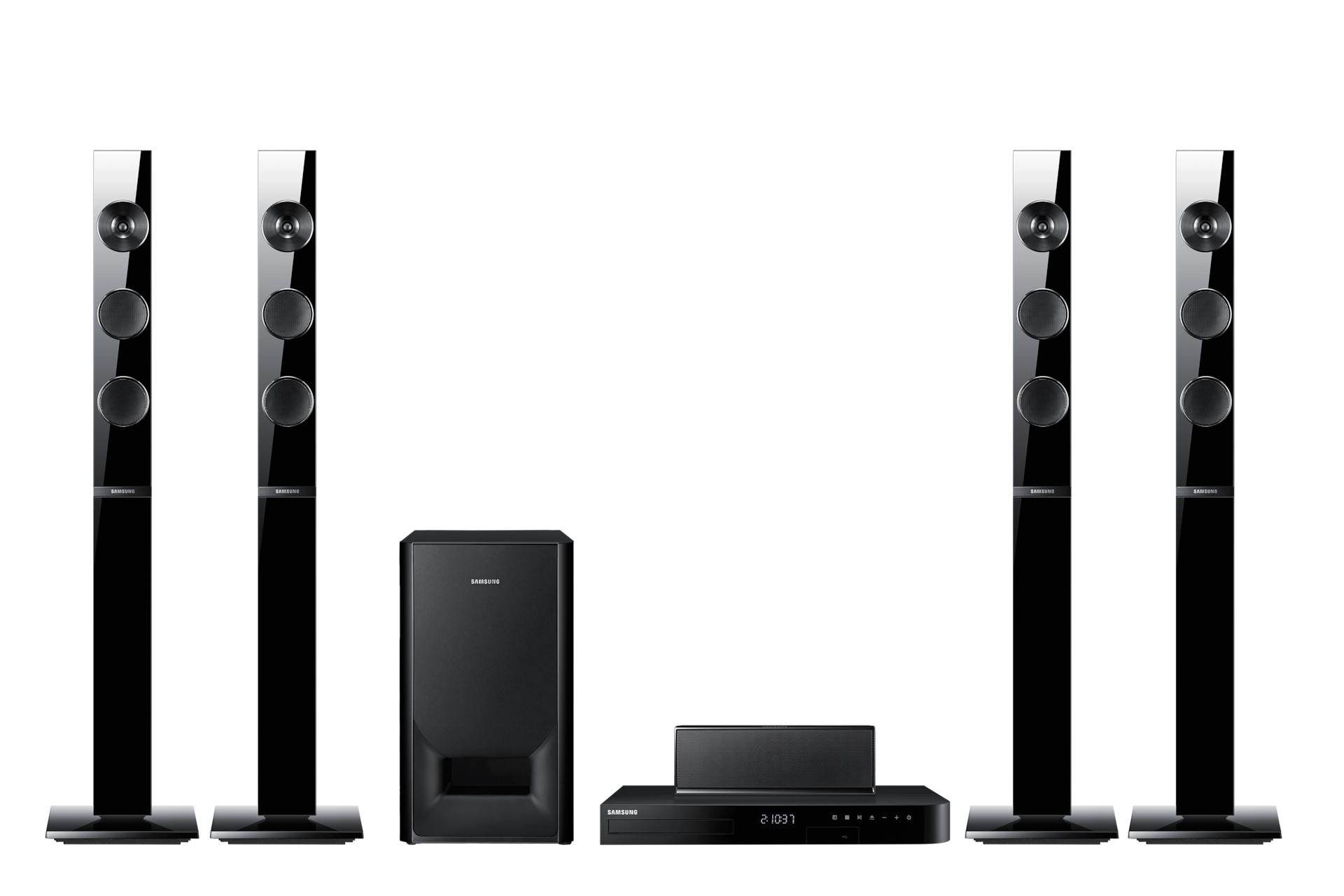 HTJ5150 5 Speaker 1000 W, 5.1 Ch, Bluray & DVD Home Theatre System