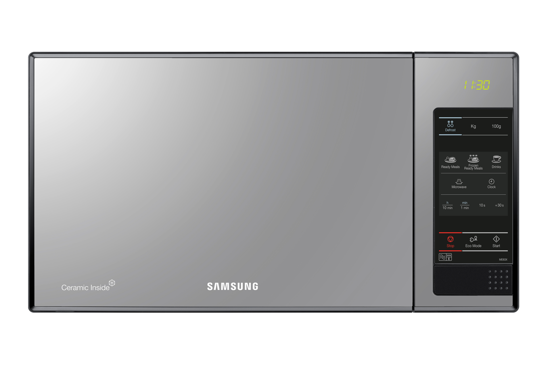Samsung ME83X 23 Litres 800W Ceramic Solo Microwave