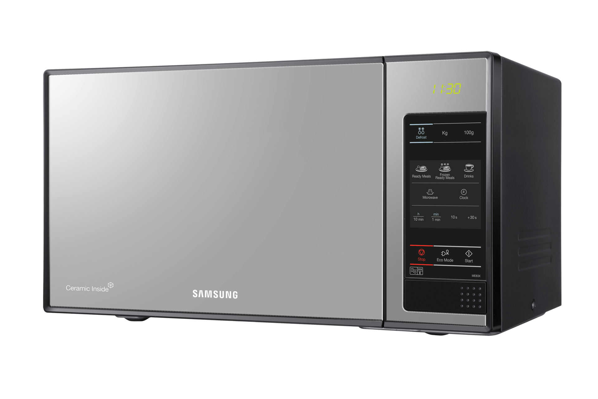 Samsung ME83X 23 Litres 800W Ceramic Solo Microwave