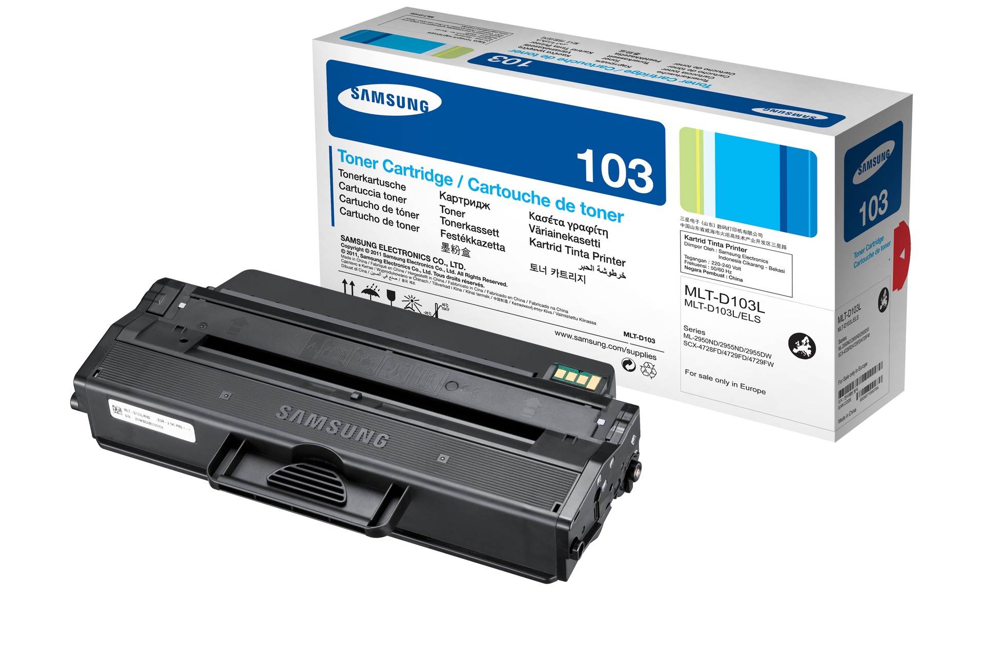 Samsung MLT-D103L Black Laser Toner (High Yield) - Samsung UK