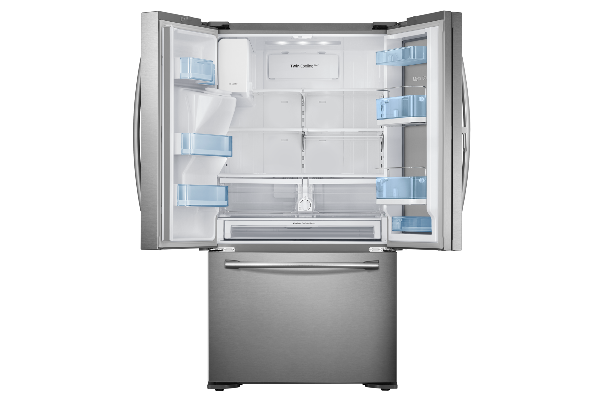 RF23HTEDBSR 530L, 908 mm, Ice Maker, Twin Cooling Plus™ Three-Door Fridge Freezer ...3000 x 2000