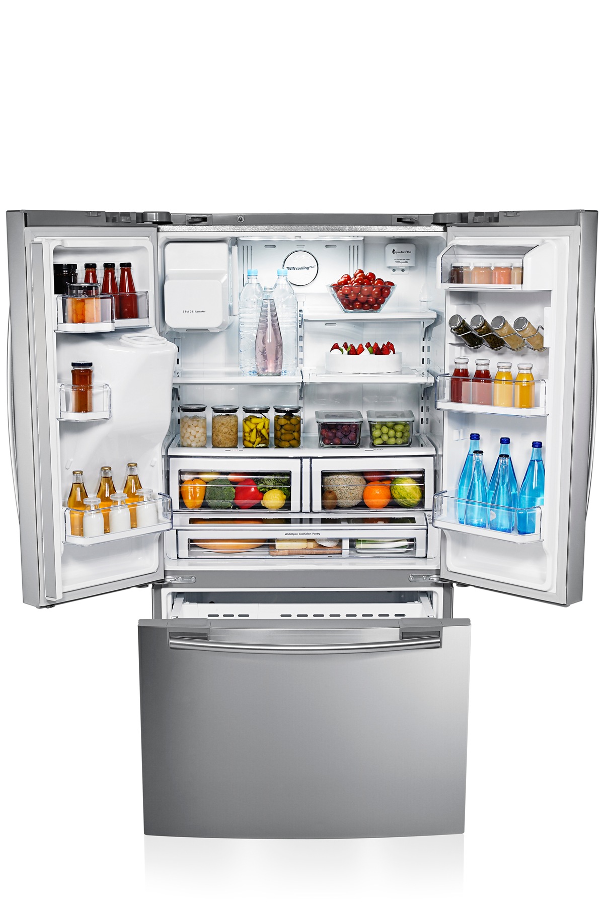 Samsung RFG23UERS 3 Door Fridge Freezer 91cm (W) 520L Capacity