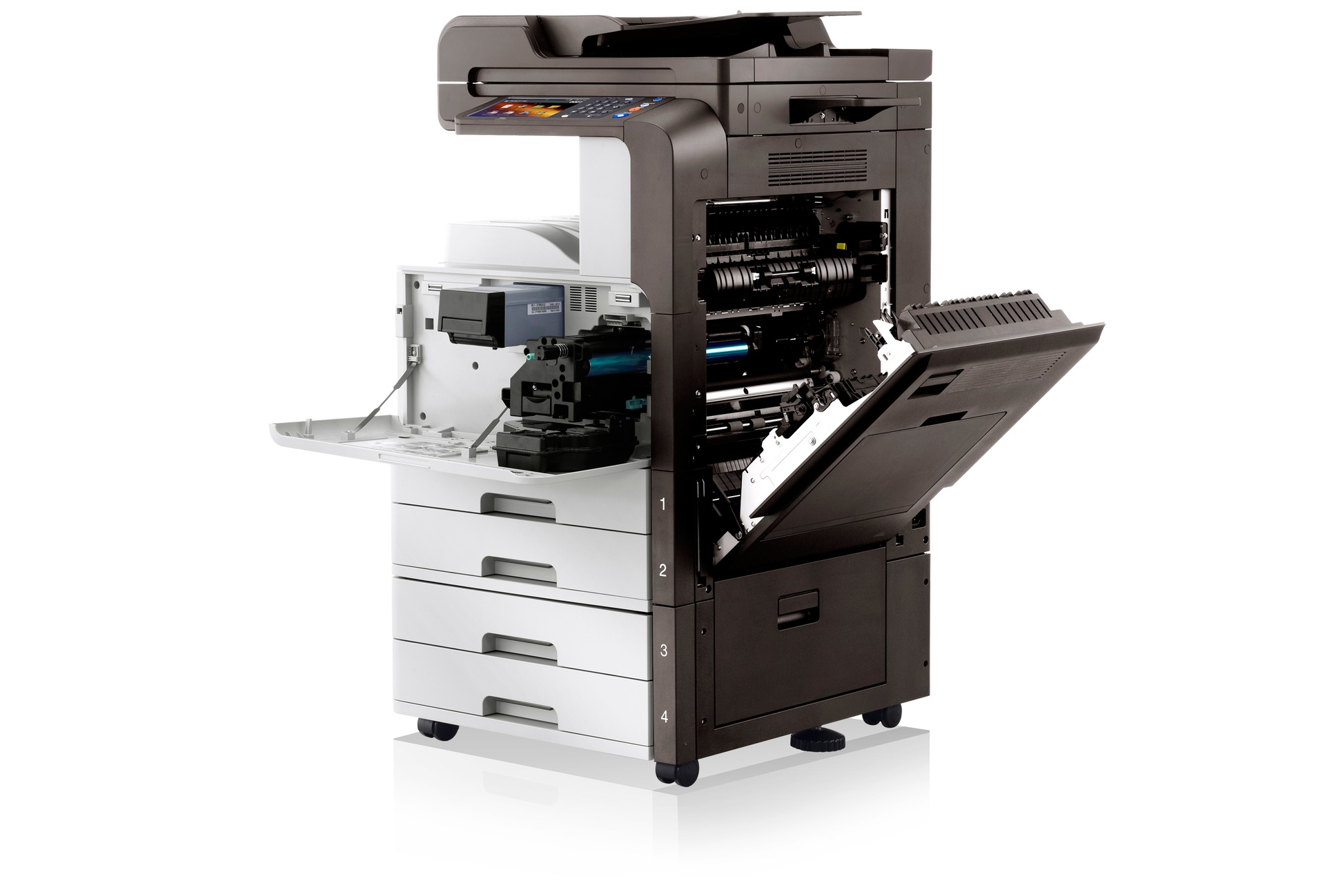 SCX-8128NX 13 Cover Open white