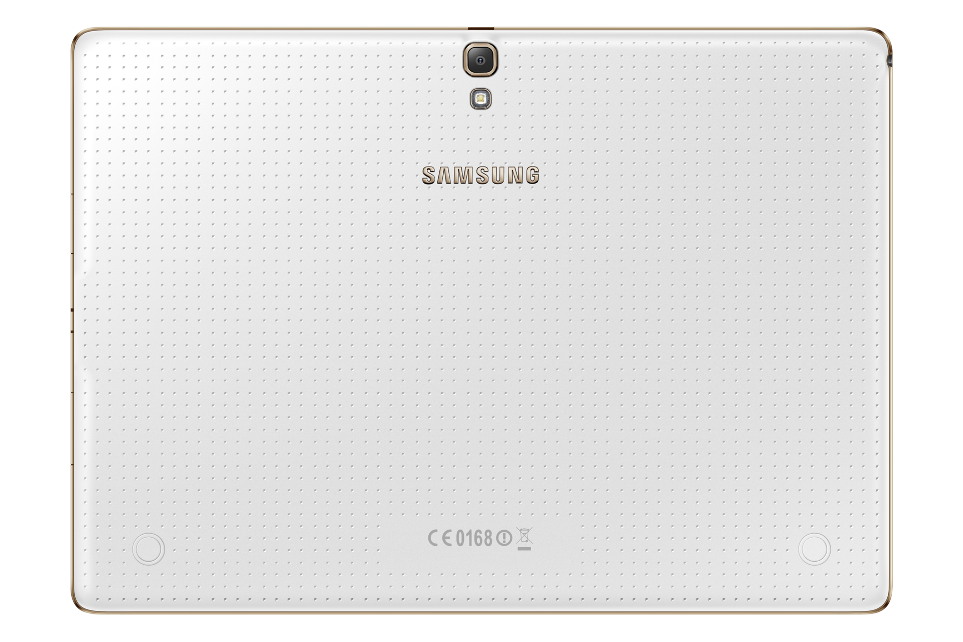 SM-T805 Galaxy Tab S 10.5 4G & Wi-Fi (Dazzling White) Back