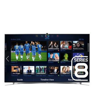 UE65F8000ST Front Black