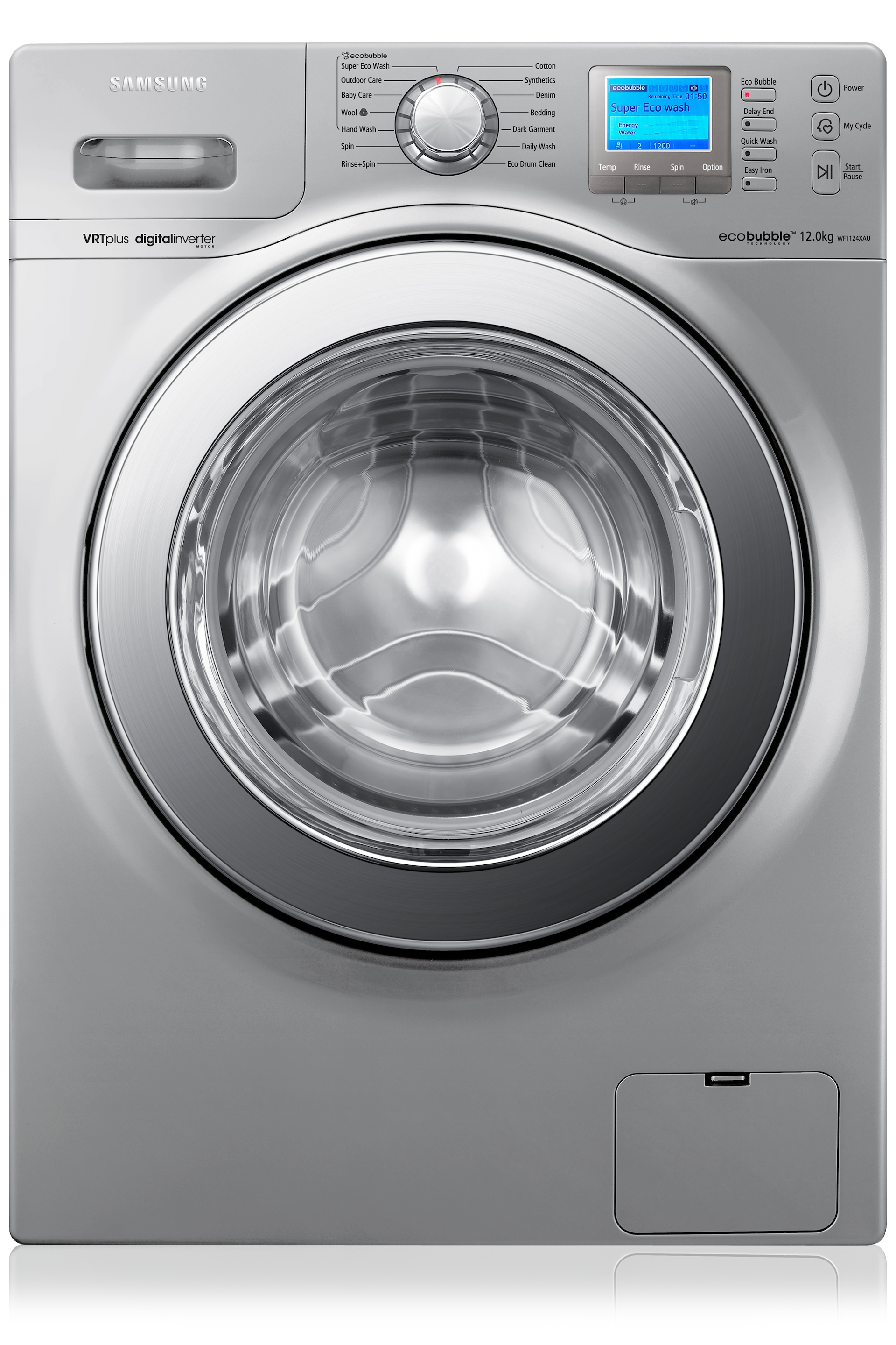 WF1124XAUXEU 1400rpm ecobubble VRT Washing Machine | Samsung UK