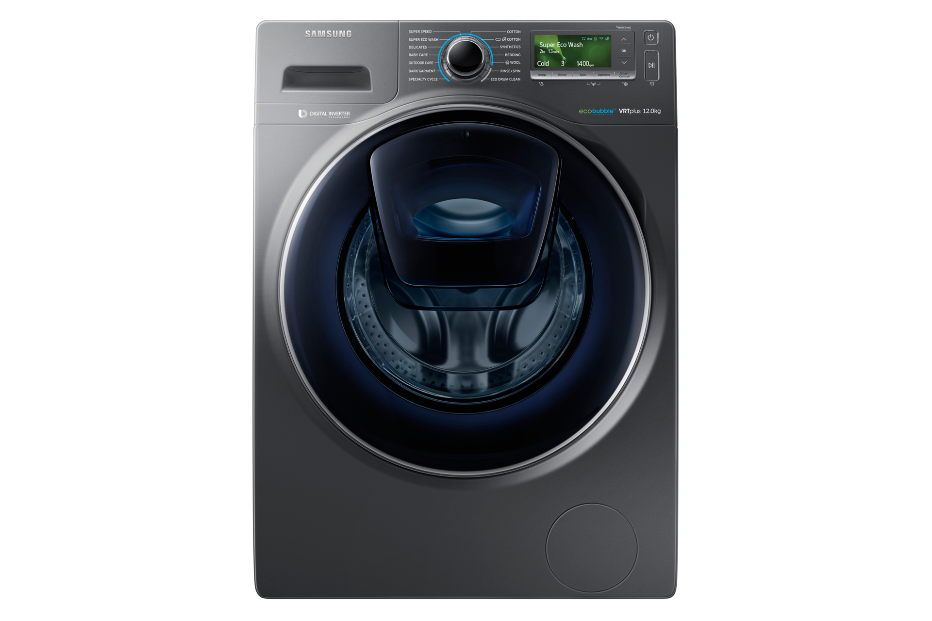 WW12K8412OW 12kg AddWash Washing Machine Samsung UK