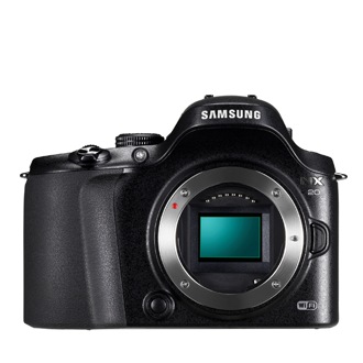 NX20 Mặt trước Đen