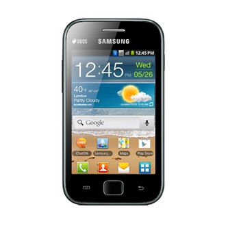 GT-S6802 Mặt trước Đen