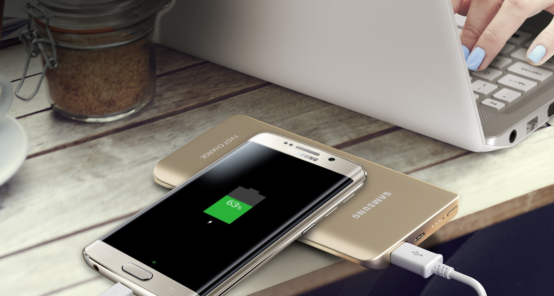 Fast Charging Battery Pack (5,200 mAh) EBPN920USEGWW Samsung South