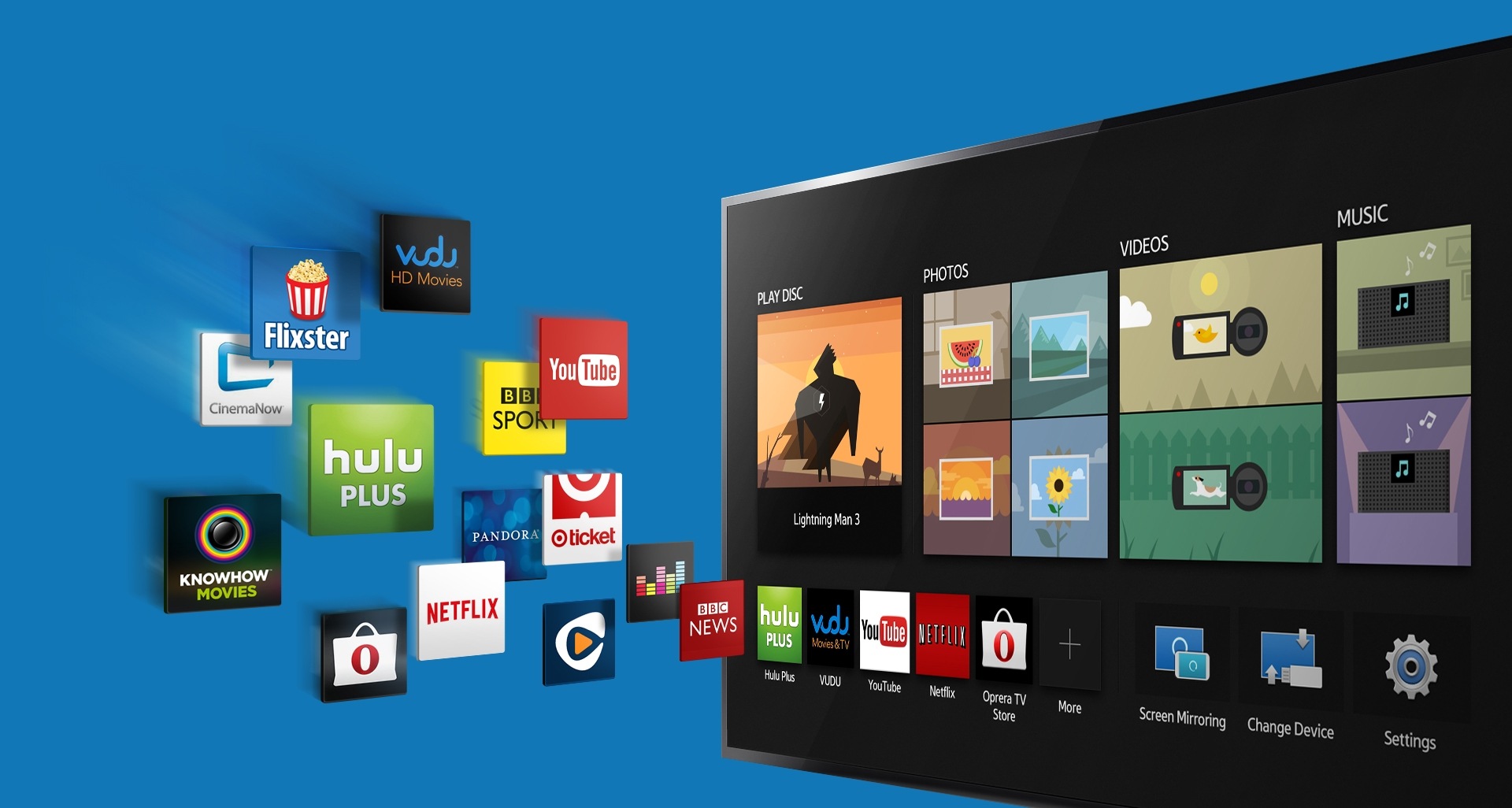 Samsung Bluray Player Apps