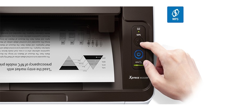 Xpress M2020W Mono Laser (20 ppm) | SL-M2020W/XFA | Samsung South Africa