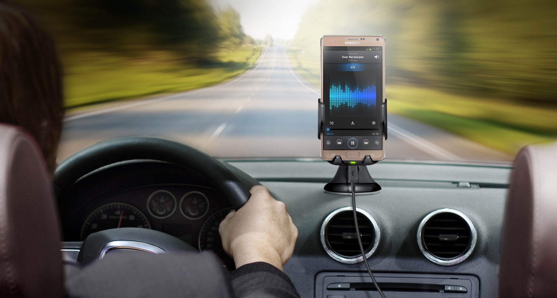 Wireless Charging Universal Vehicle Dock EPHN910IBEGWW Samsung