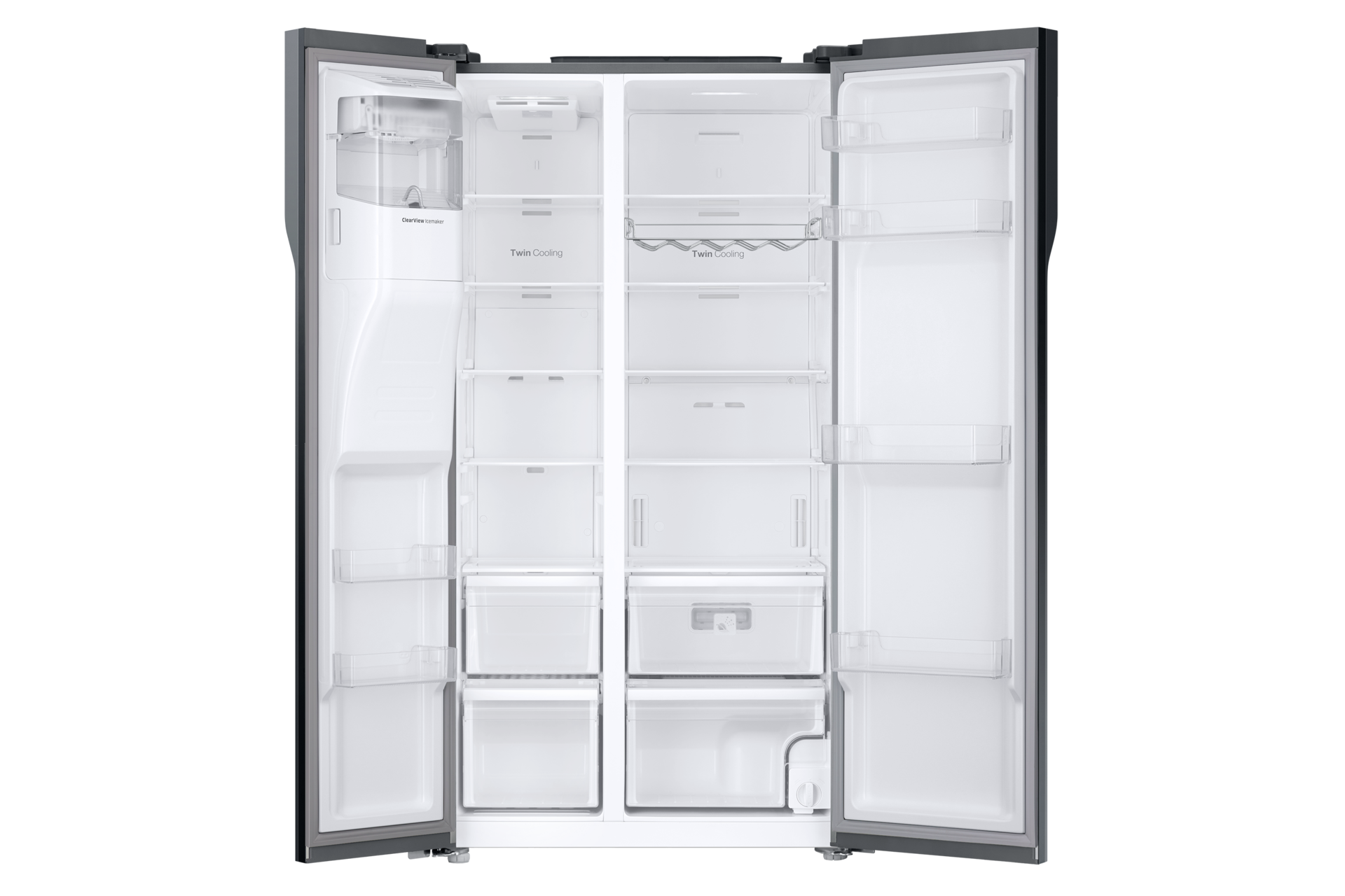 RS51K54F02A Side By Side with Auto Water & Ice Dispenser, 510 L
