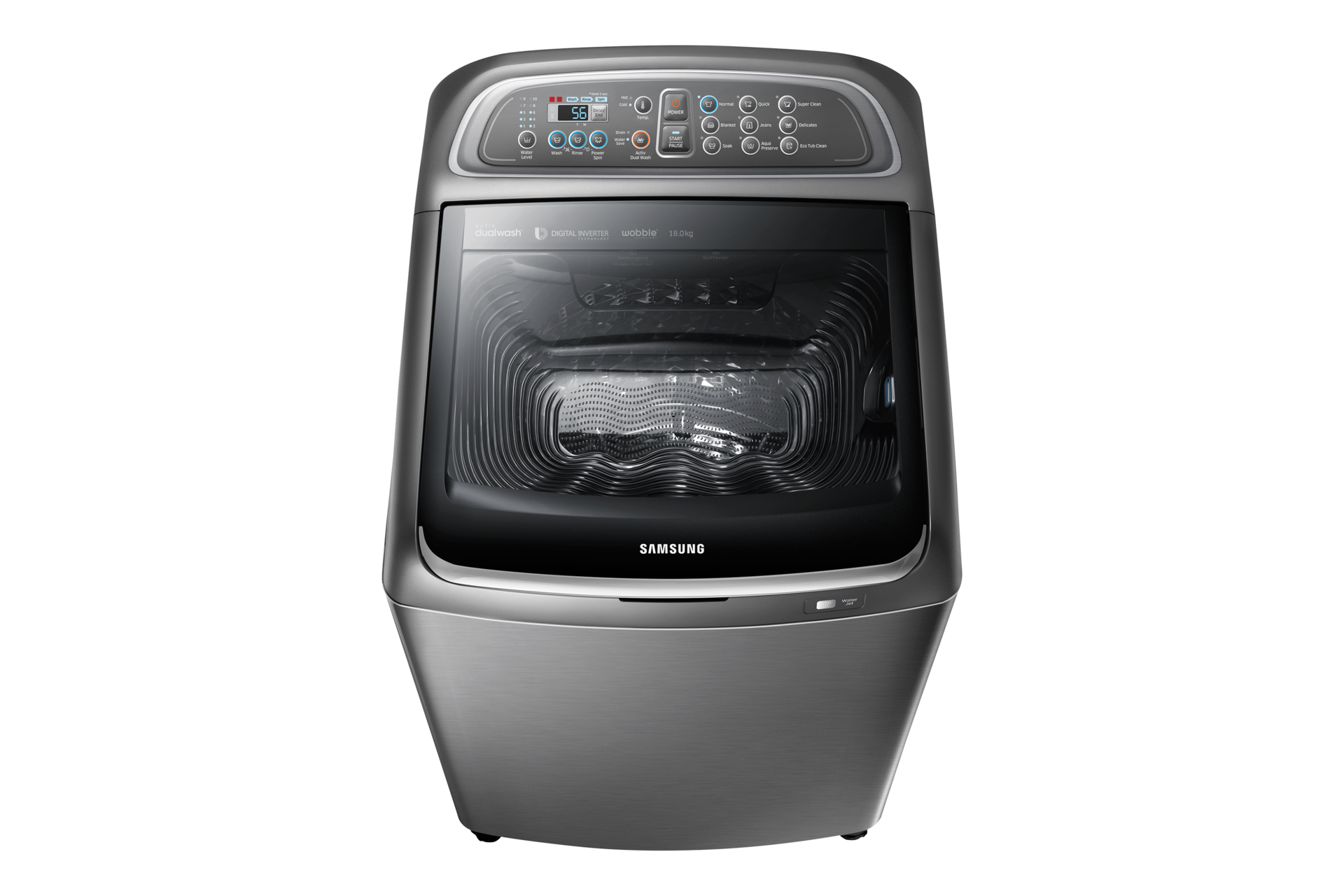 WA18J6750 Top Loader with Activ DualWash, 18 kg WA18J6750SP/FA