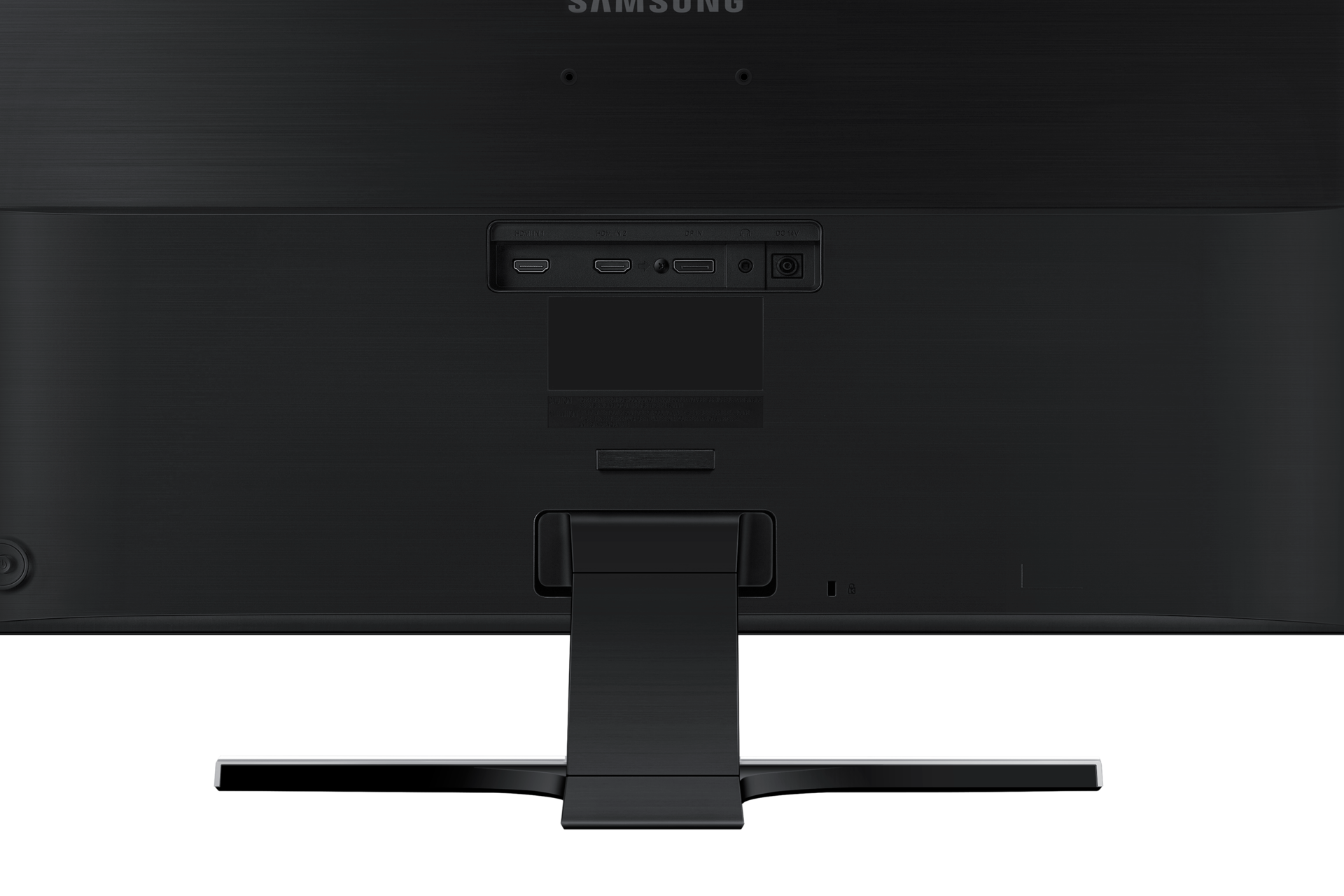 28" E590 Series 5 UHD Monitor with High Glossy Black Finish