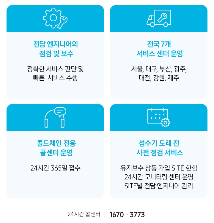 전담 서비스 운영