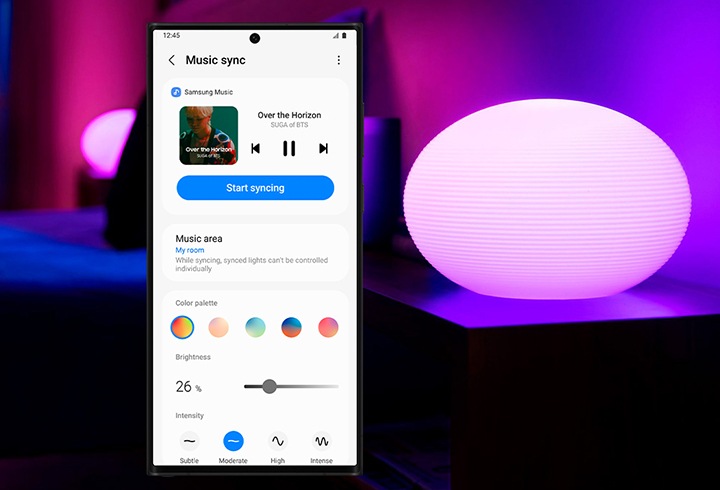 뮤직 싱크 앱 이미지 입니다.