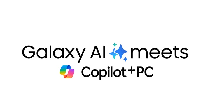Galaxy AI와 Copilot Plus PC의 만남' 이라는 문구가 있습니다.