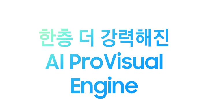 한층 더 강력해진 ProVisual Engine