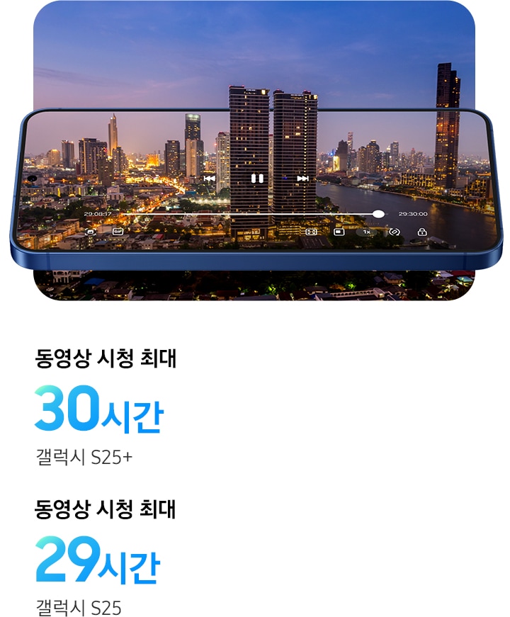 도시 풍경을 타임랩스로 촬영하고 있습니다.