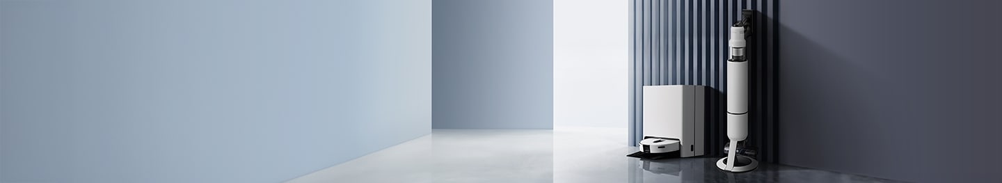 Bespoke AI ì¤íê³¼ ì í¸ ëª¨ë¸ì´ 벽면ì í¨ê» ë°°ì¹ëì´ ìë