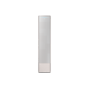 BESPOKE 무풍에어컨 갤러리 (58.5㎡ + 18.7 ㎡) 메탈패널 스노우포레스트 라이트 / 아트패널 미스티 베이지 스탠드 에어컨 on정면
