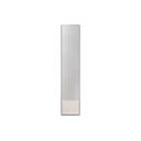 BESPOKE 무풍에어컨 갤러리 (58.5㎡ + 18.7 ㎡) 메탈패널 스노우포레스트 라이트 / 아트패널 미스티 베이지 스탠드 에어컨 정면