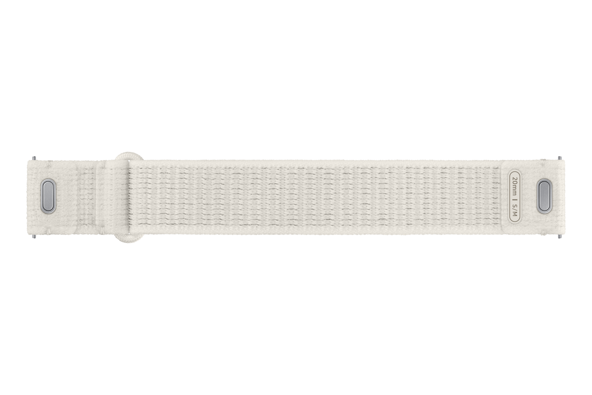 갤럭시 워치6 시리즈 패브릭 스트랩 (슬림, S/M) 샌드 뒷면 이미지