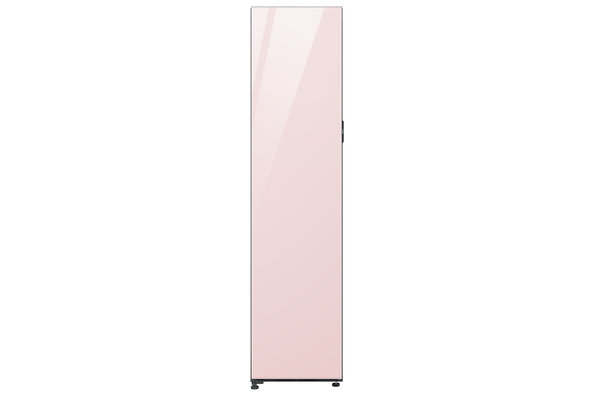 BESPOKE 변온 냉동고 1도어 글램 핑크 정면