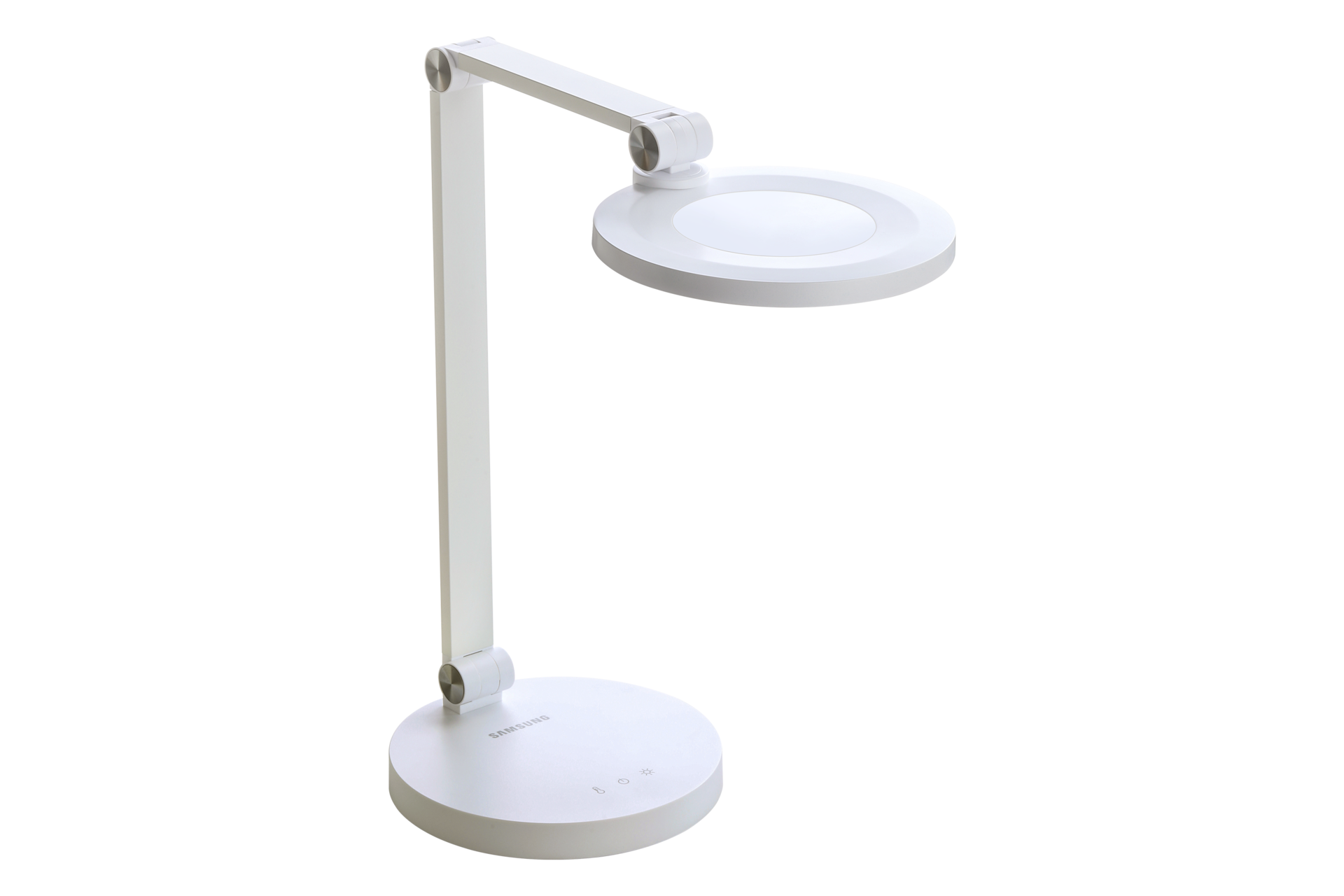 생체리듬 학습용 LED 스탠드 화이트 좌측 측면 컷
