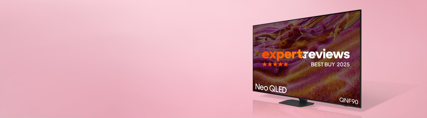 QNF90의 2025 BEST BUY 어워드 전문가 리뷰 로고입니다.