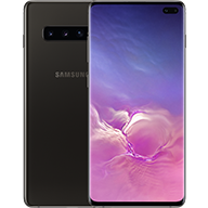 Galaxy S10+ Ceramic Black front and rear