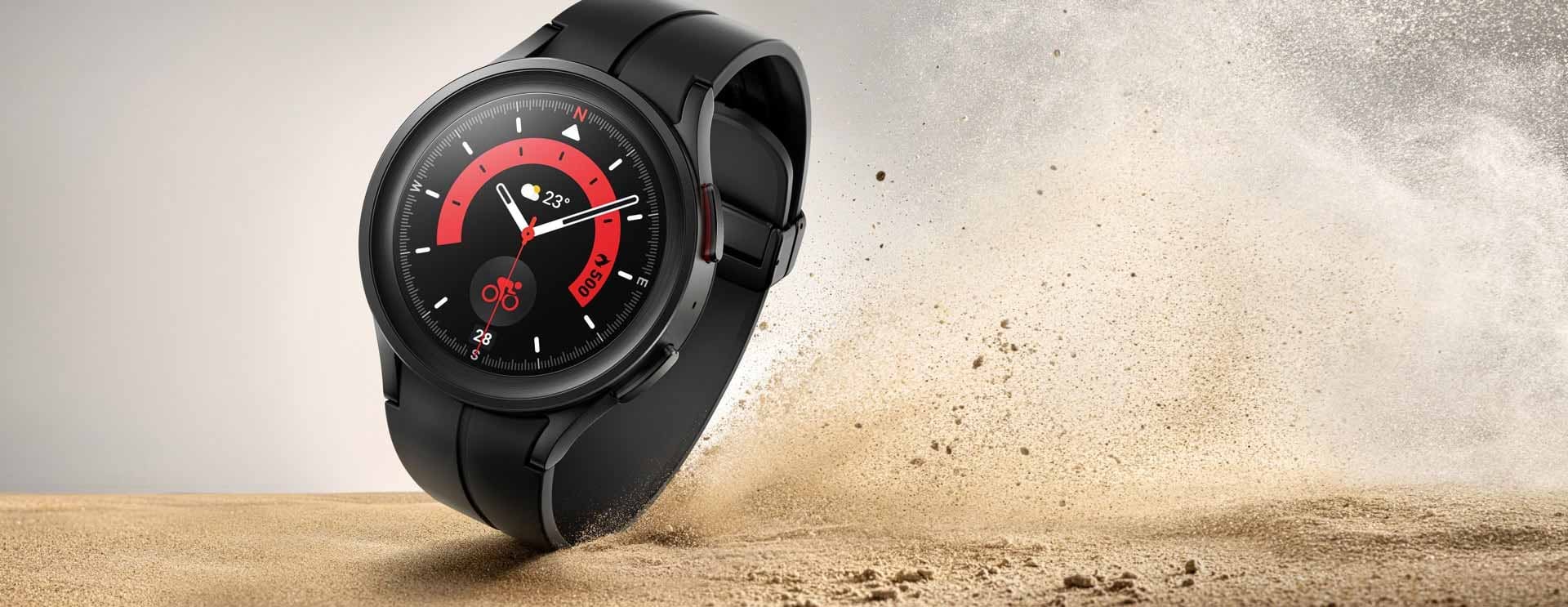 Умные часы Samsung Galaxy Watch5 Pro Wi-Fi NFC, серый титан 1 Умные часы Samsung Galaxy Watch5 Pro Wi-Fi NFC, серый титан 2