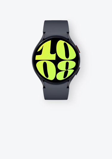 Galaxy Watch6 44 mm vo farebnom prevedení Graphite.