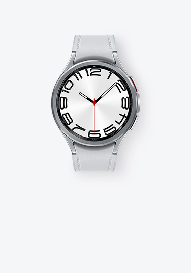 Galaxy Watch6 Classic 47 mm vo farebnom prevedení Silver.