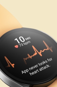 Health Feature in Galaxy Watch6
