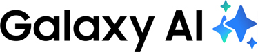 شعار Galaxy AI.