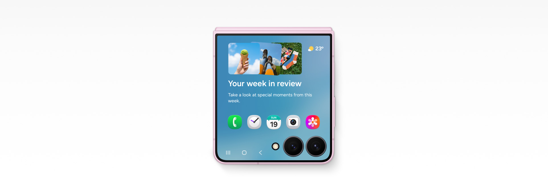 galaxy z flip8 features now brief start